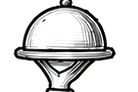 Serving cloche representing service style