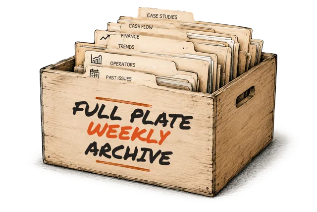 The Full Plate Weekly archive crate